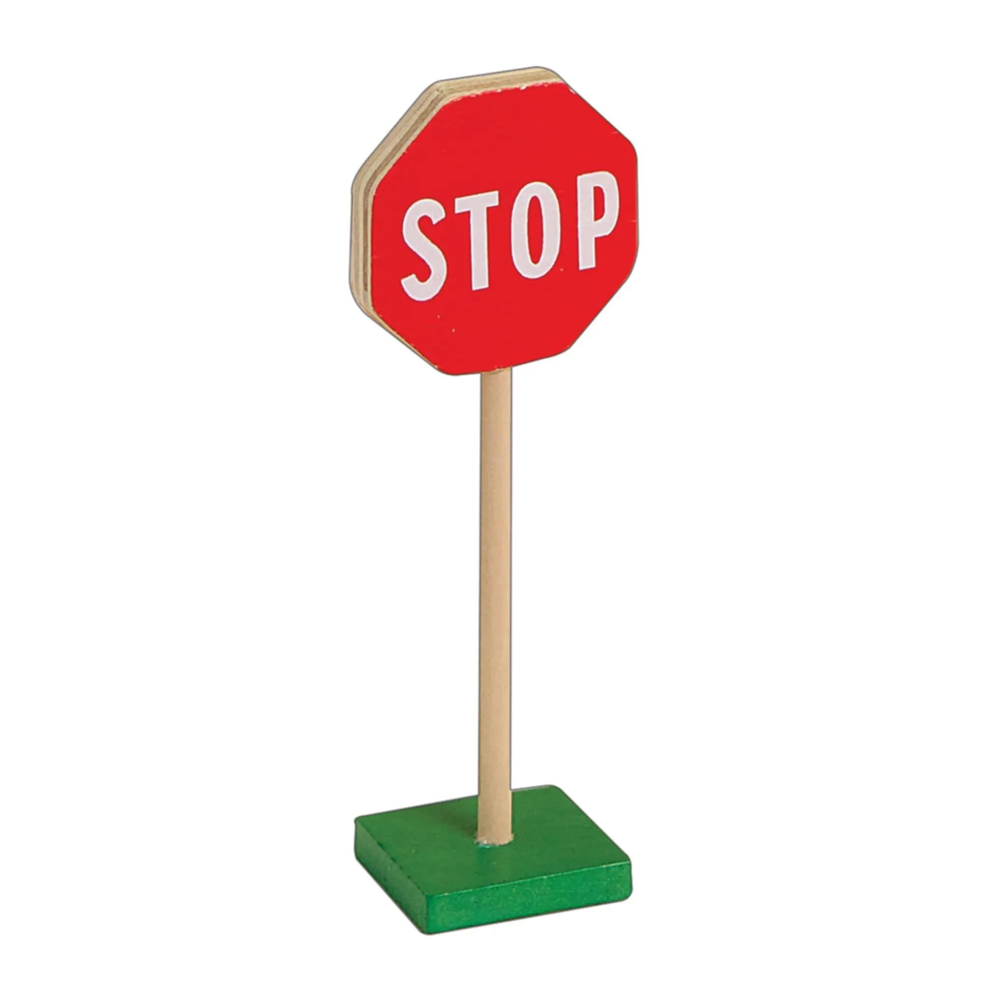 Guidecraft 7" Block Play Traffic Signs* Block Play|Wooden Toys