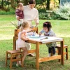Guidecraft Acadia Outdoor Art Activity Table and Stool Set*Kids Kids Outdoor Furniture|Kids' Art Tables