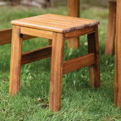 Guidecraft Acadia Outdoor Art Activity Table and Stool Set*Kids Kids Outdoor Furniture|Kids' Art Tables