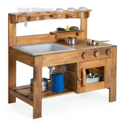 Guidecraft Acadia Outdoor Mud Kitchen*Kids Sensory Play|Kids Outdoor Furniture