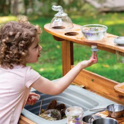 Guidecraft Acadia Outdoor Mud Kitchen*Kids Sensory Play|Kids Outdoor Furniture
