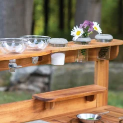 Guidecraft Acadia Outdoor Mud Kitchen*Kids Sensory Play|Kids Outdoor Furniture