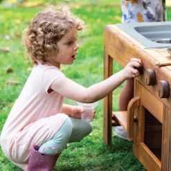 Guidecraft Acadia Outdoor Mud Kitchen*Kids Sensory Play|Kids Outdoor Furniture
