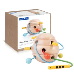 Guidecraft Beehive Lacing* Early Learning Skill Builders