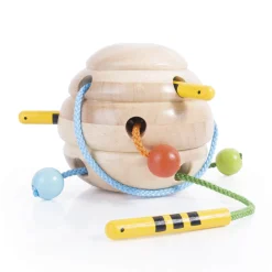 Guidecraft Beehive Lacing* Early Learning Skill Builders