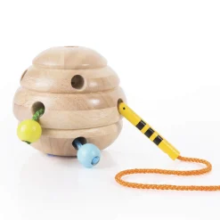 Guidecraft Beehive Lacing* Early Learning Skill Builders
