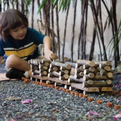 Guidecraft Big Branch Block Builders - 125 pc. set*Kids Kids' Outdoor Toys|Sensory Toys