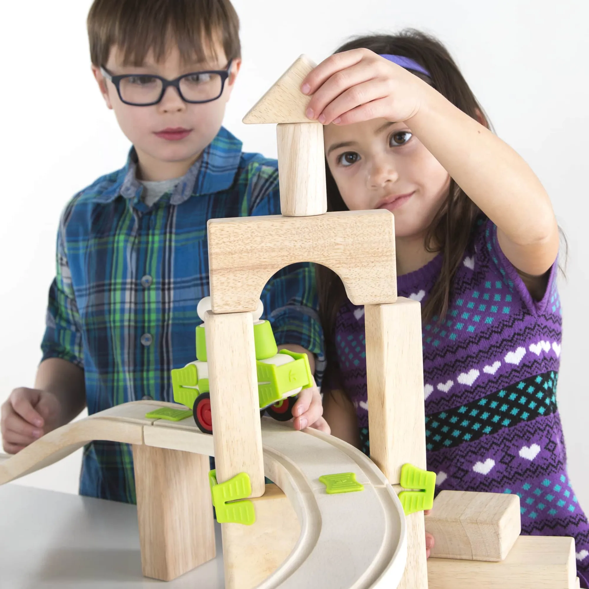 Guidecraft Block Science Foundation Set* Block Play|Wooden Toys