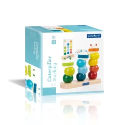 Guidecraft Caterpillar Stacking* Sensory Toys|Early Learning Skill Builders
