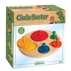 Guidecraft Circle Sorter* Wooden Toys|Early Learning Skill Builders