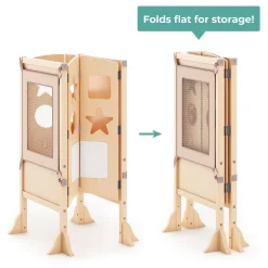 Guidecraft Classic Kitchen Helper® Toddler Tower*Kids Kitchen Helper|Toddler Tower
