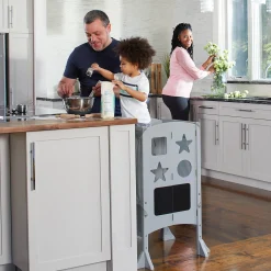 Guidecraft Classic Kitchen Helper® Toddler Tower*Kids Kitchen Helper|Toddler Tower