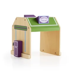 Guidecraft Community Buildings Set 6 Pc* Block Play|Wooden Toys