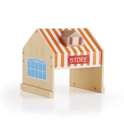 Guidecraft Community Buildings Set 6 Pc* Block Play|Wooden Toys