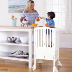 Guidecraft Contemporary Kitchen Helper® Toddler Tower*Kids Kitchen Helper|Toddler Tower