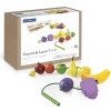 Guidecraft Count and Lace Fruit* Early Learning Skill Builders