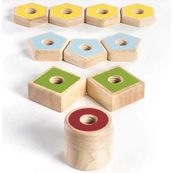 Guidecraft Count and Twist Shapes* Early Learning Skill Builders|Stem Toys
