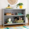 Guidecraft Deluxe Taiga 2-Shelf Bookcase - 30"*Kids Toy Storage Organization|Kids' Book Storage And Display