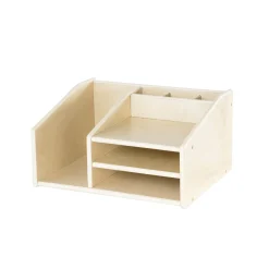 Guidecraft Desktop Organizer - Natural Wood* Classroom Furniture