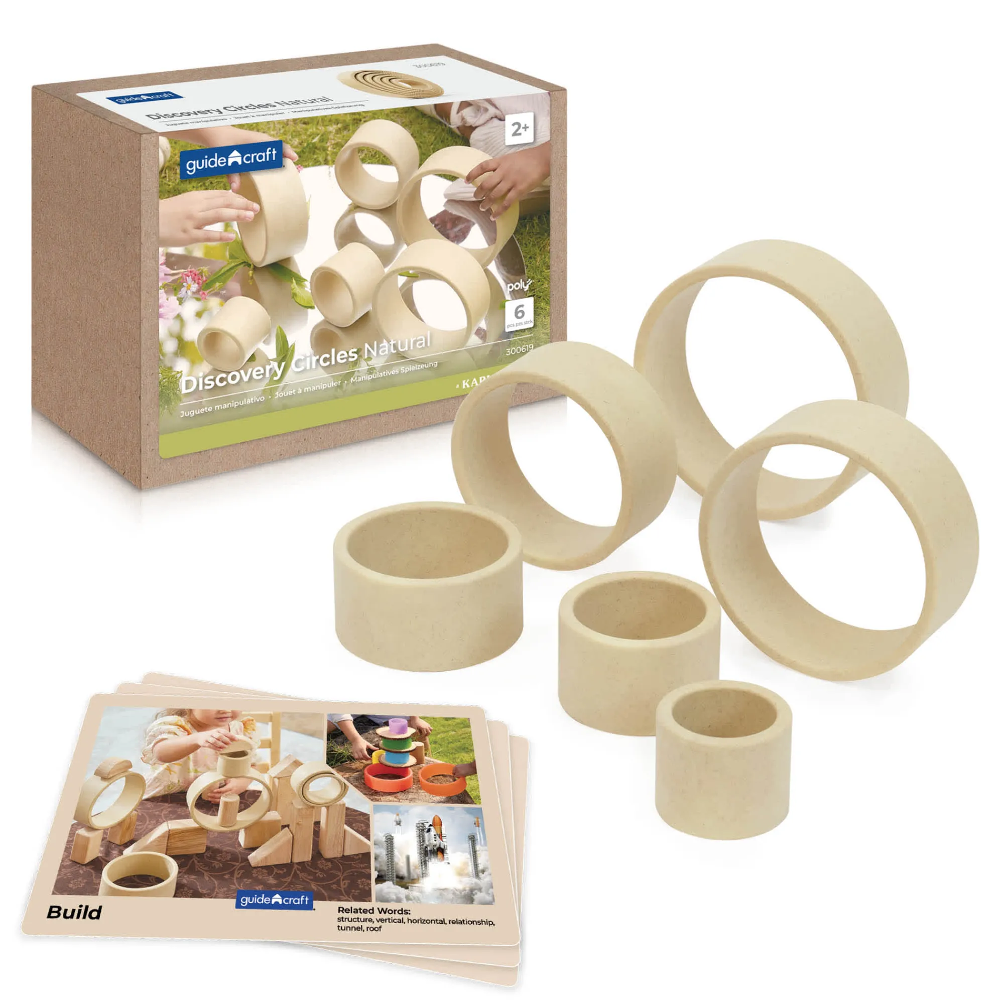 Guidecraft Discovery Circles* Building Toys