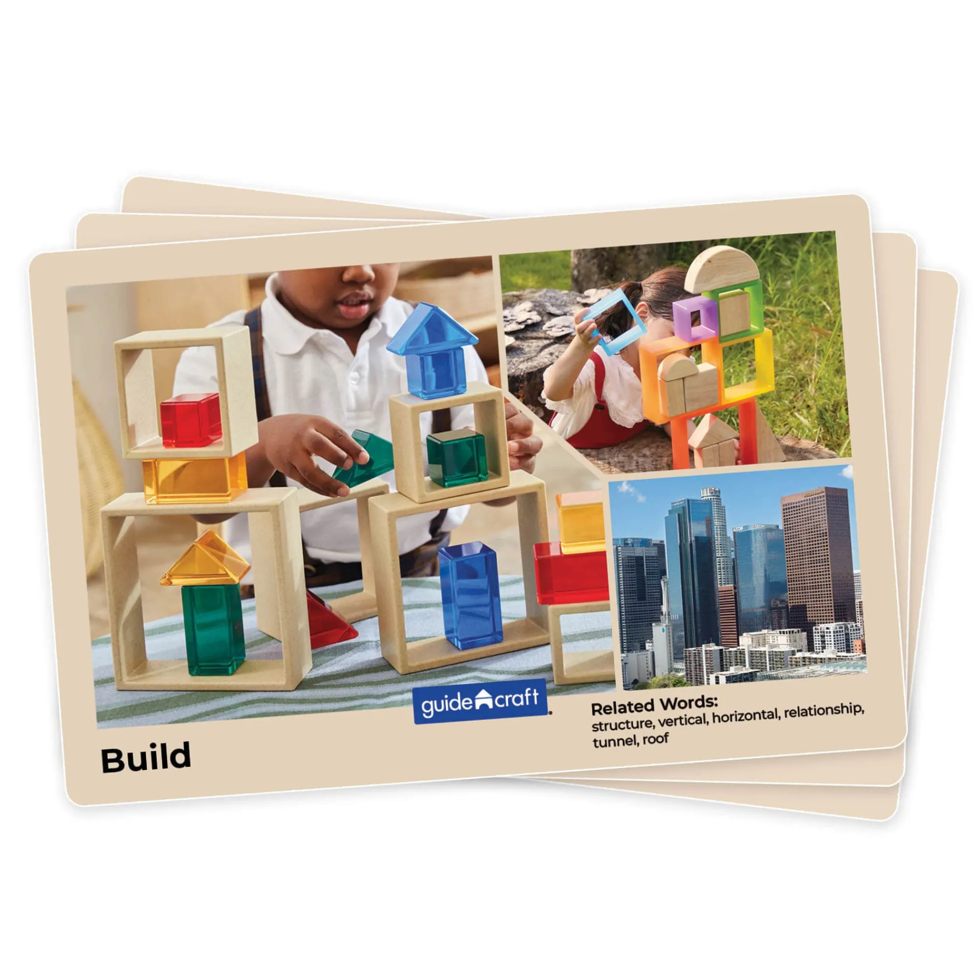 Guidecraft Discovery Squares* Building Toys