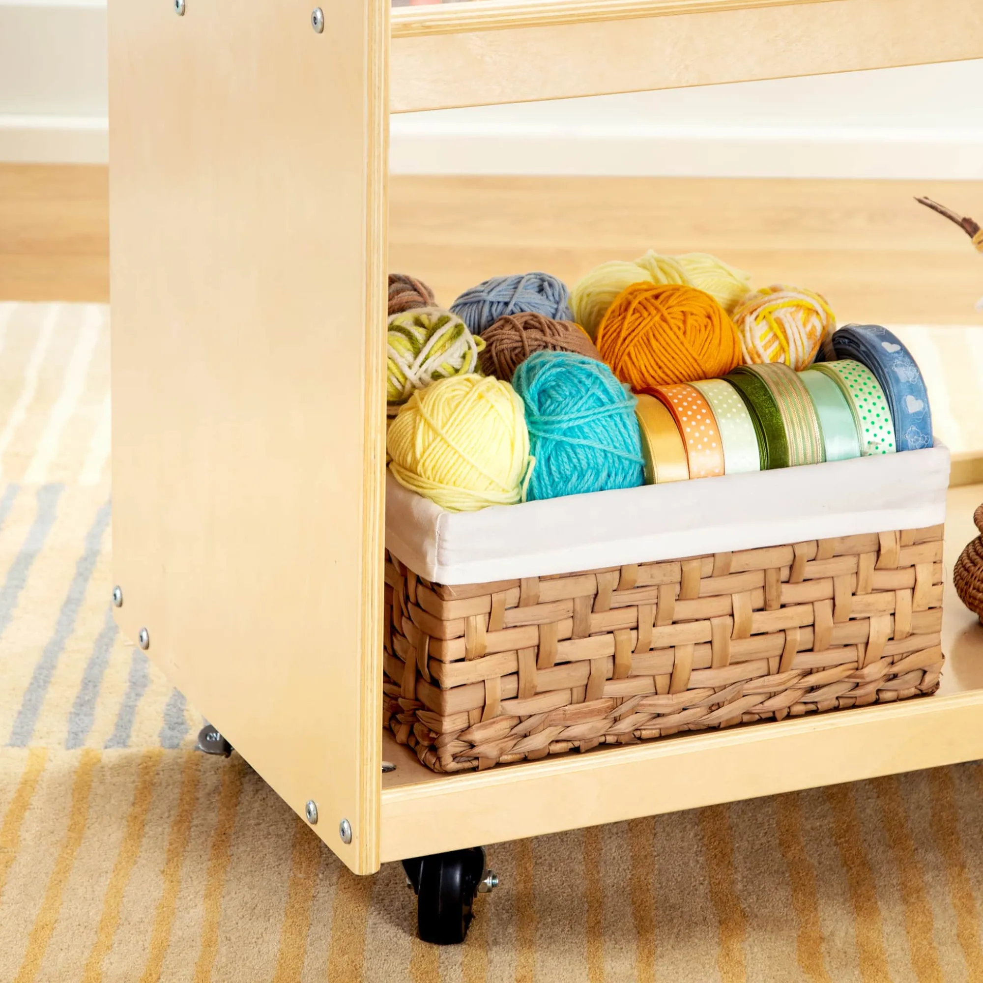 Guidecraft EdQ Book Cart*Kids Classroom Furniture|Edq Essentials