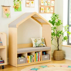 Guidecraft EdQ Reading Nook with Storage*Kids Classroom Furniture|Edq Essentials