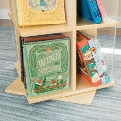 Guidecraft EdQ Rotating Book Display 3 Tier*Kids Classroom Furniture|Edq Essentials