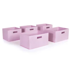 Guidecraft Fabric Storage Bins - Set of 5*Kids Toy Storage Organization