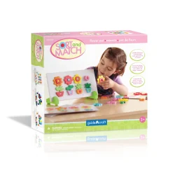 Guidecraft Flower Pot Sort & Match* Early Learning Skill Builders|Magnetic Toys