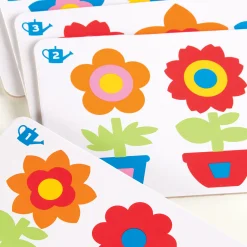 Guidecraft Flower Pot Sort & Match* Early Learning Skill Builders|Magnetic Toys
