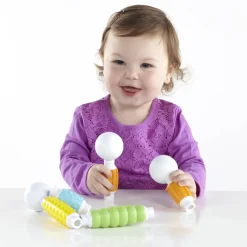 Guidecraft Grippies® Builders* Sensory Toys|Early Learning Skill Builders
