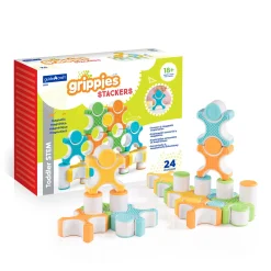 Guidecraft Grippies® Stackers* Sensory Toys|Early Learning Skill Builders