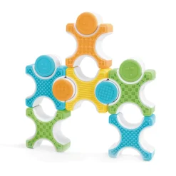 Guidecraft Grippies® Stackers* Sensory Toys|Early Learning Skill Builders