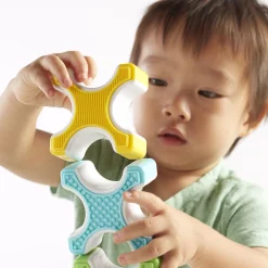 Guidecraft Grippies® Stackers* Sensory Toys|Early Learning Skill Builders