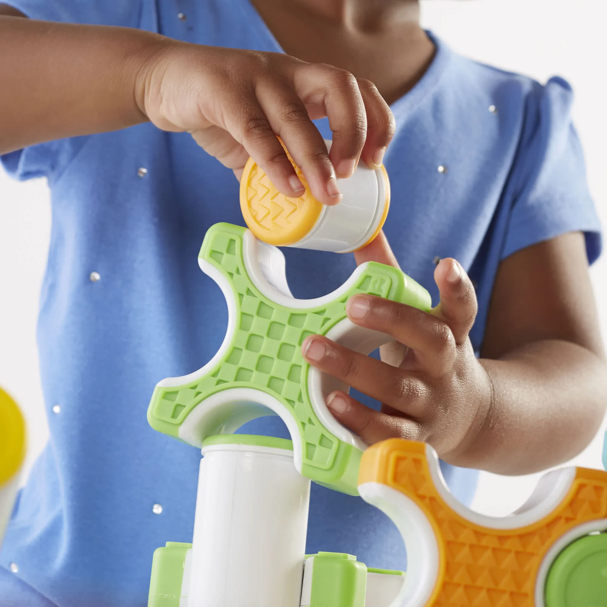 Guidecraft Grippies® Stackers* Sensory Toys|Early Learning Skill Builders