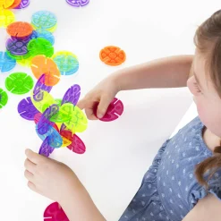 Guidecraft Interlox Discs - 96 Piece Set*Kids Kids' Outdoor Toys|Sensory Toys
