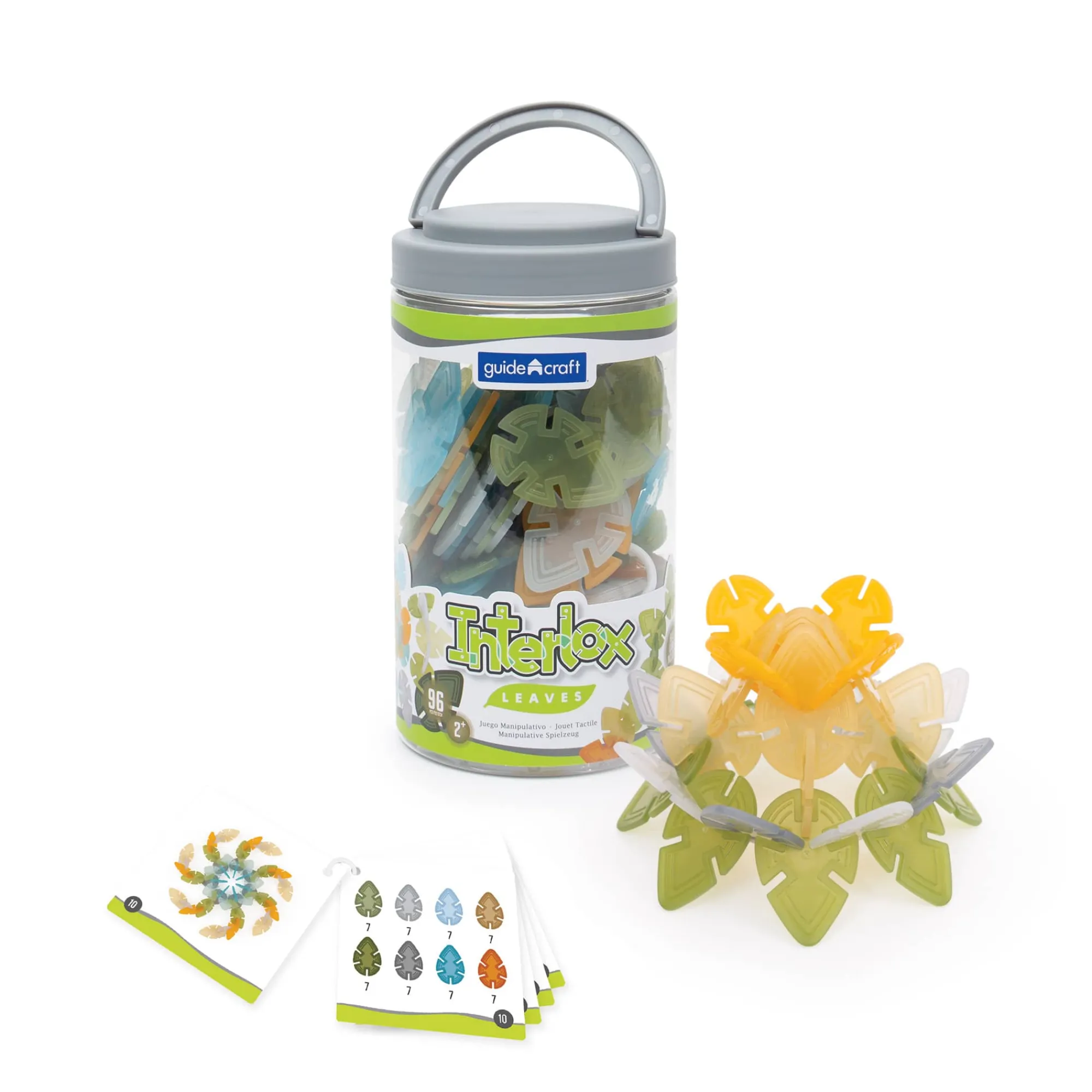 Guidecraft Interlox Leaves - 96 pc. set*Kids Kids' Outdoor Toys|Sensory Toys