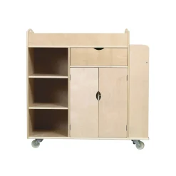 Guidecraft Kids' Art Activity Cart* Classroom Furniture
