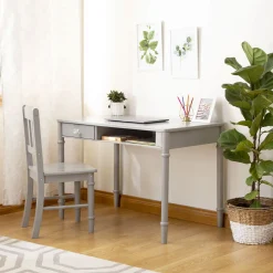 Guidecraft Kids' Dahlia Desk and Chair Set*Kids Kids' Desks, Tables And Chairs