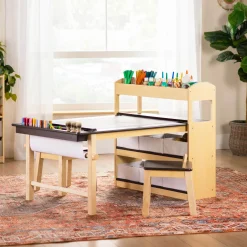Guidecraft Kids' Deluxe Art Center*Kids Classroom Furniture|Kids' Art Tables