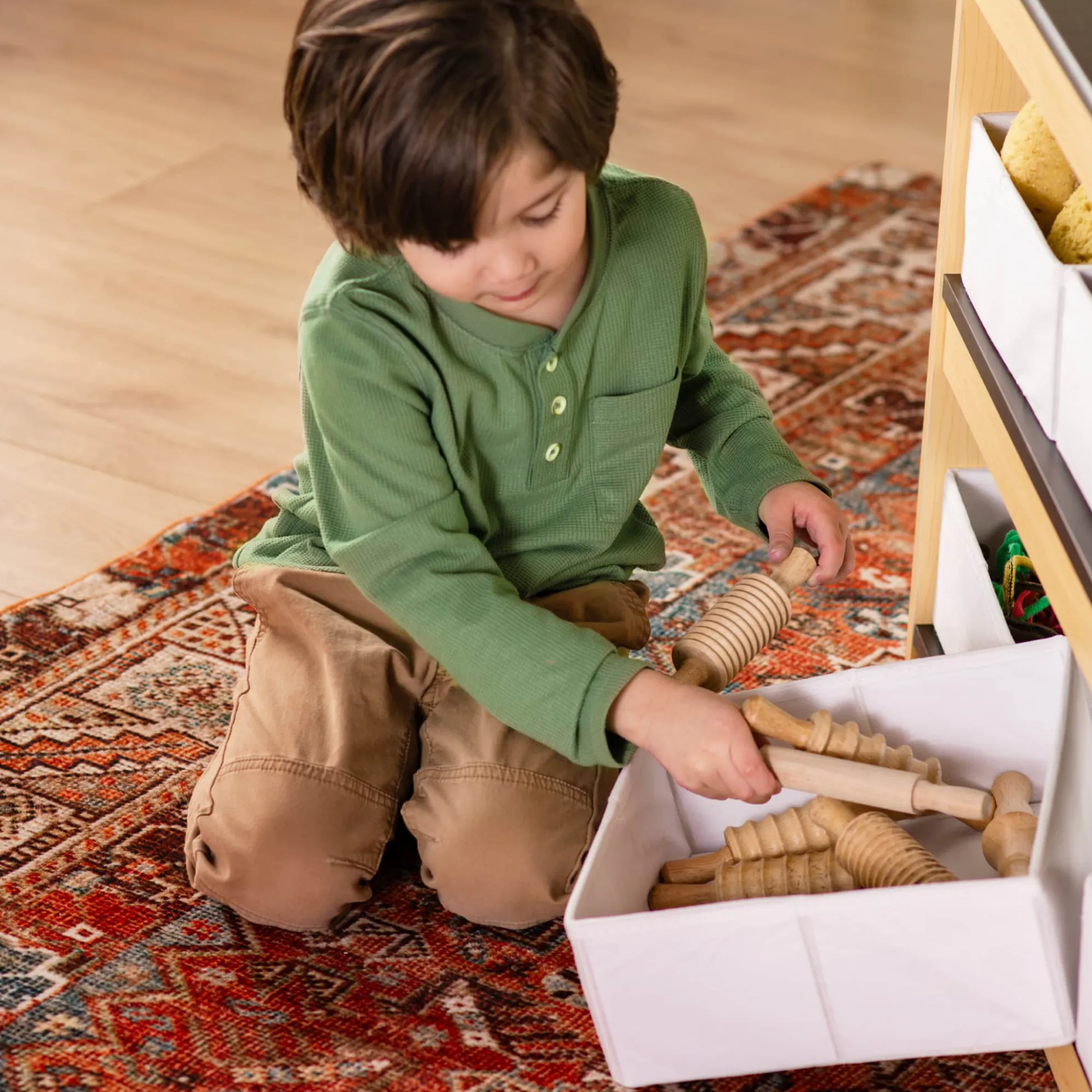 Guidecraft Kids' Deluxe Art Center*Kids Classroom Furniture|Kids' Art Tables