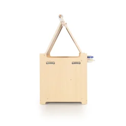Guidecraft Kids' Desk to Easel Art Cart*Kids Classroom Furniture|Kids' Art Tables