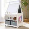Guidecraft Kids' Desk to Easel Art Cart*Kids Kids' Art Tables|Art Storage And Crafting Equipment