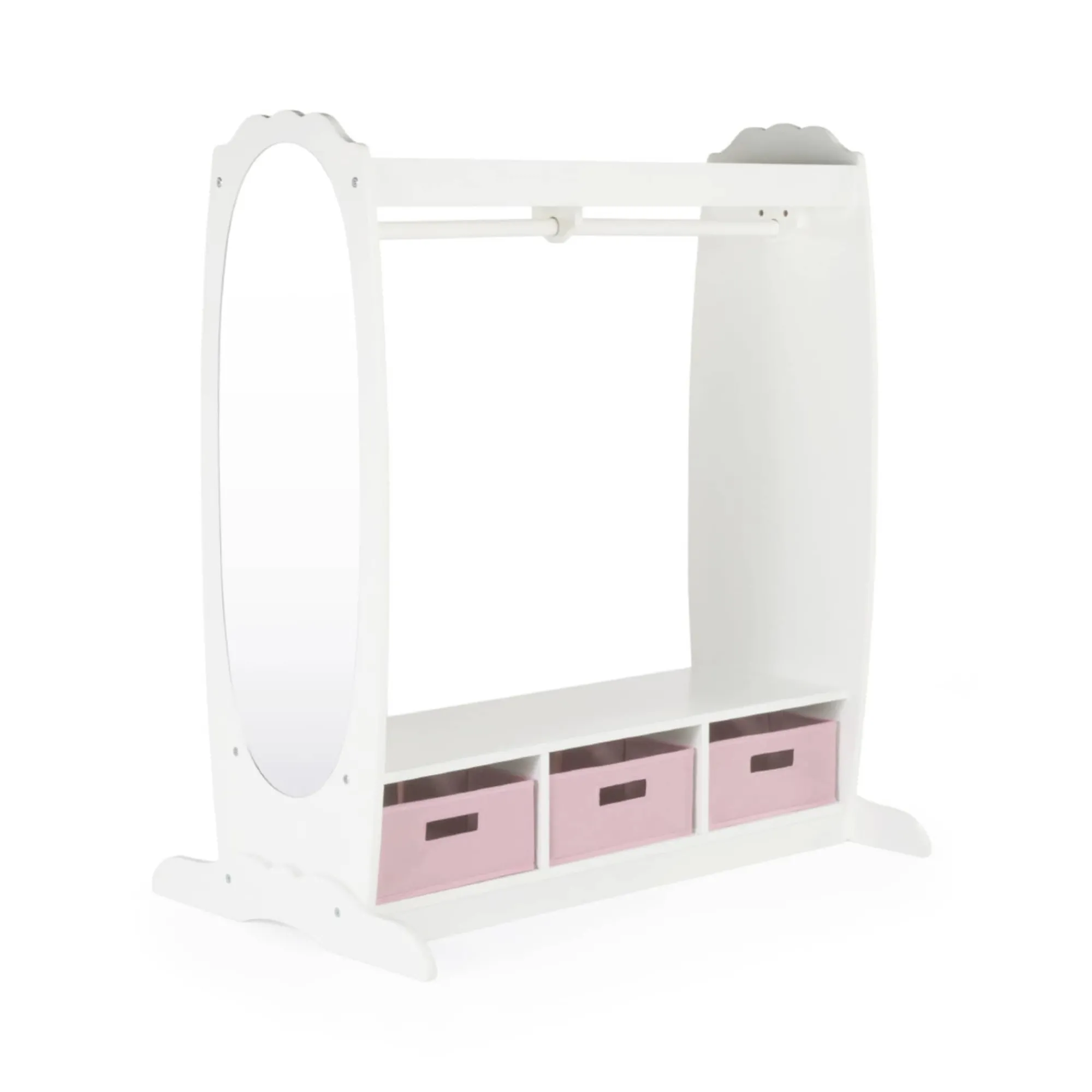 Guidecraft Kids' Dress Up Storage*Kids Pretend Play