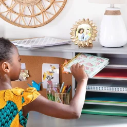 Guidecraft Kids' Media Desk, Hutch and Chair Set*Kids Kids' Desks, Tables And Chairs