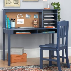 Guidecraft Kids' Media Desk, Hutch and Chair Set*Kids Kids' Desks, Tables And Chairs