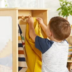 Guidecraft Kids' Rotating Dress Up Storage Center*Kids Pretend Play