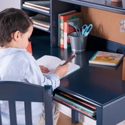 Guidecraft Kids' Taiga Desk and Hutch*Kids Kids' Desks, Tables And Chairs