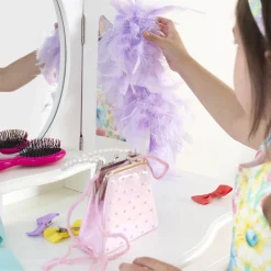 Guidecraft Kids' Vanity and Stool*Kids Pretend Play